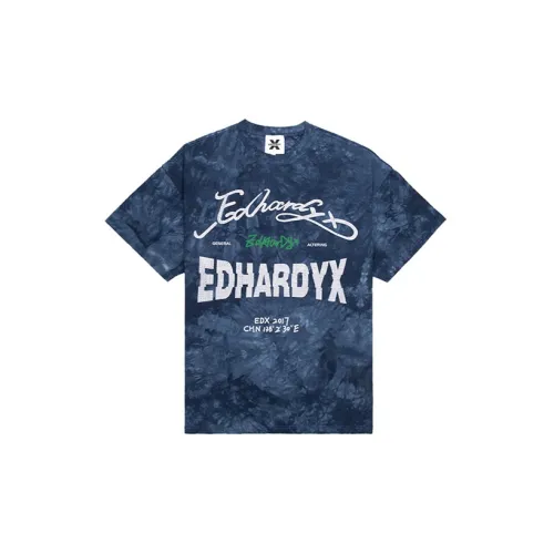 ED HARDY X T-Shirts Unisex Blue