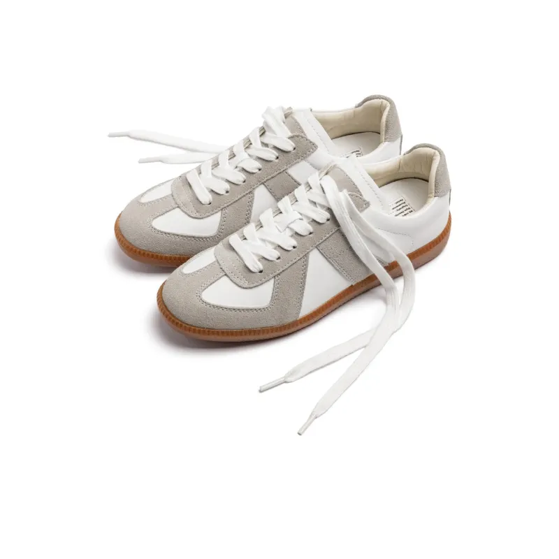 MADEN Low Top Stylish Skateboarding Shoes Unisex Gray-1