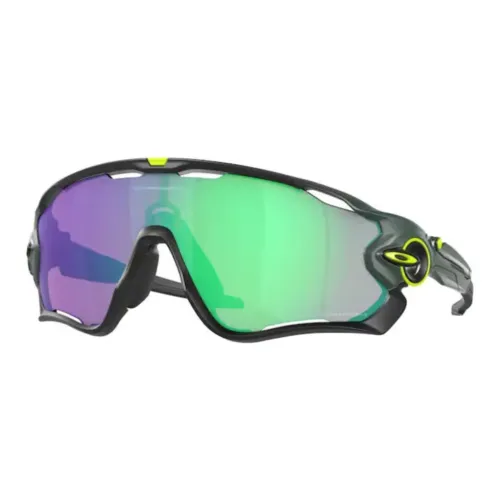Oakley Plate Frame Irregular Shape Sunglasses Unisex Multicolor