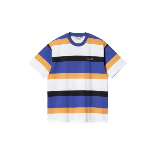 Carhartt WIP SS23 MARINA Series T-Shirts Men Dark Blue