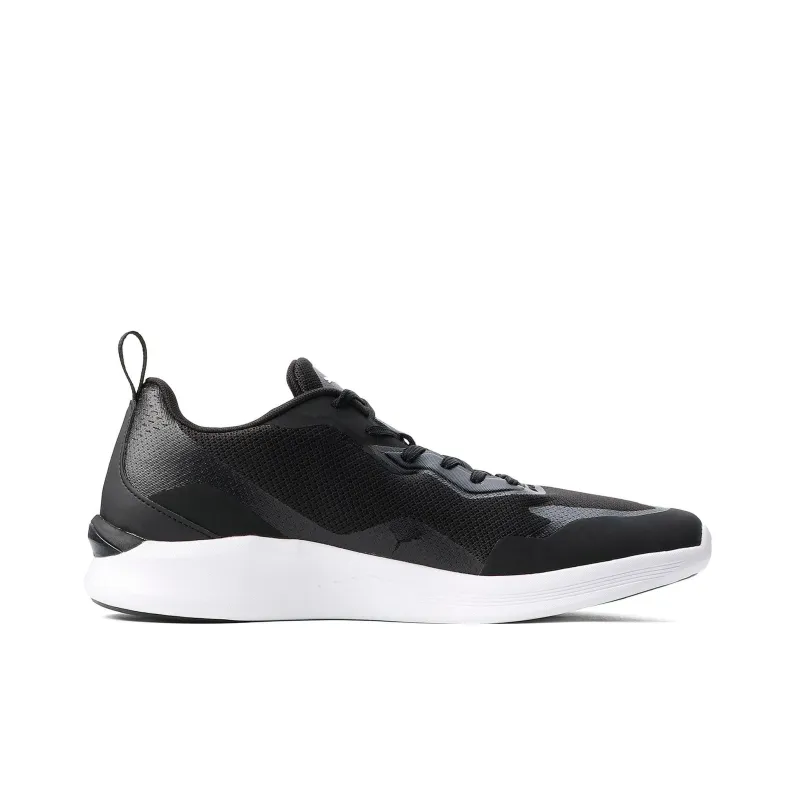 PUMA Lqd Flash Anti Slip Wear Resistant Low Top Running Shoes Men's Black White-1
