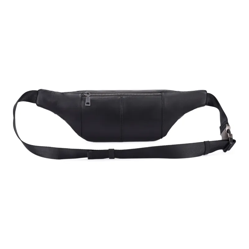 Slazenger Genuine Leather Dumpling Bag Fanny Pack Unisex-4