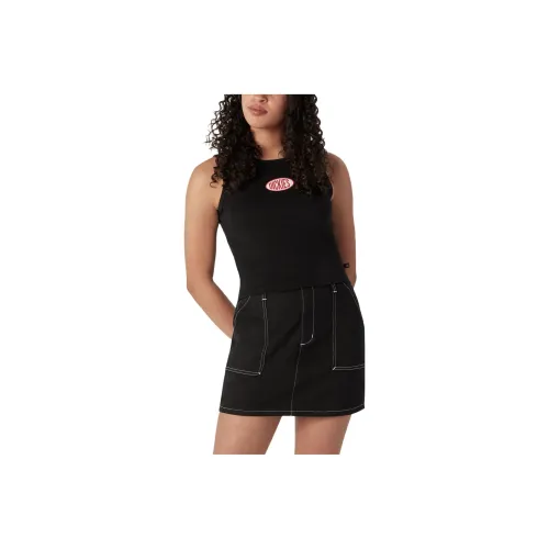 Dickies Tank Tops Women's Black