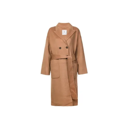 Anine Bing Dylan Belted Double-breasted Coat