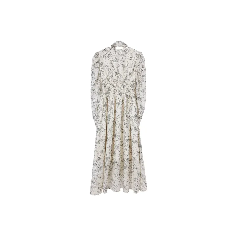 Ouyang Long Sleeved Dresses Women's-3