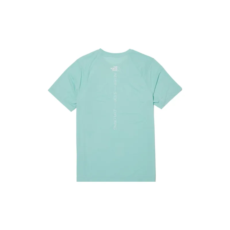 THE NORTH FACE T Shirts Unisex Mint Green-1