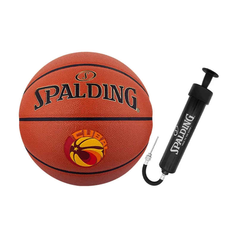 SPALDING CUBAL League Series PU Basketball Brick Size 7 Training Match Unisex-4