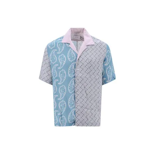 RHUDE Bandana-print Short-sleeved Shirt