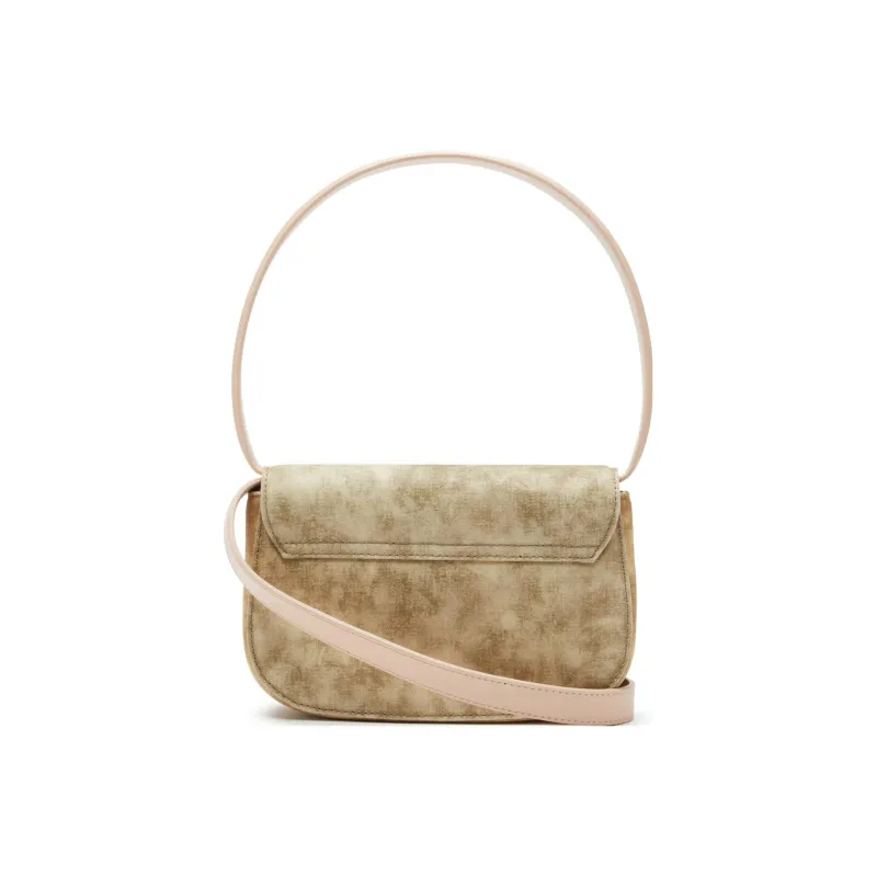 DIESEL Wax Canvas 1DR Bag Crossbody Bag Shoulder Bag Women's Yellow-1