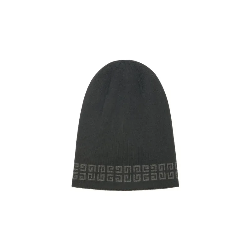 Givenchy Logo-print Wool Beanie-0