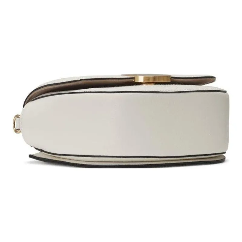 ORYANY Canvas With Leather Canvas Bag Saddle Bag Crossbody Bag Shoulder Bag Women's White-3