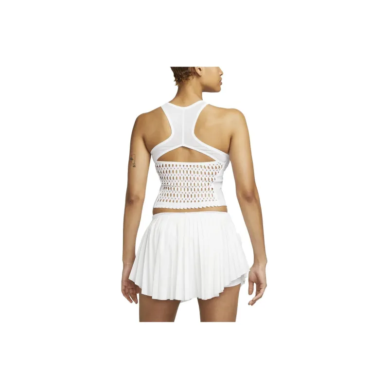 Nike Sleeveless Sports Shirts Women's White-3
