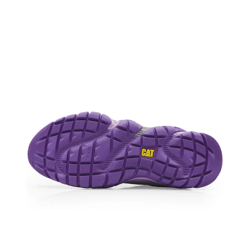 CAT Vapor Casual Shoes Women's Low Top Gray/Purple-4