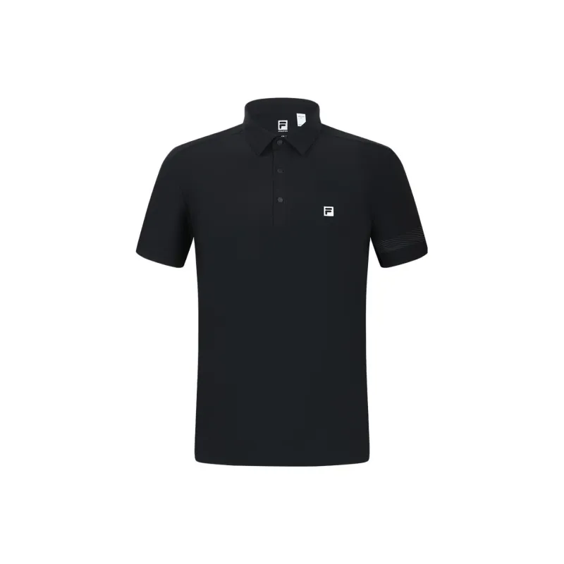 FILA Polo Shirts Men Black-1