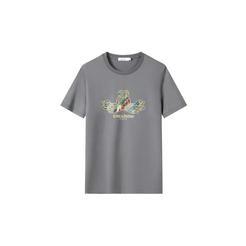 CREAZIONI LA FANTASIA E MOBILE T-Shirts Men Gray