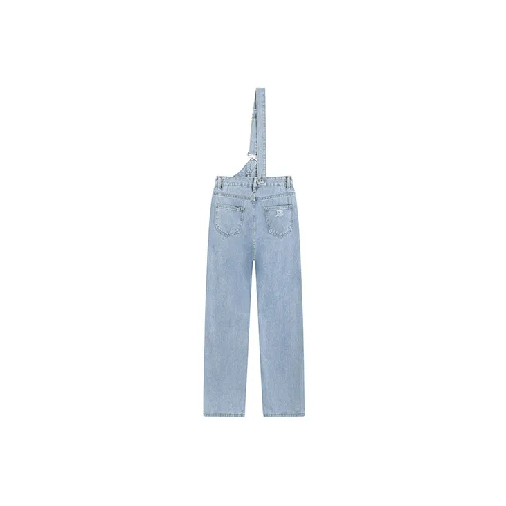 MINCOCROSEPEPPAR Overalls Women's Blue Ripped-1