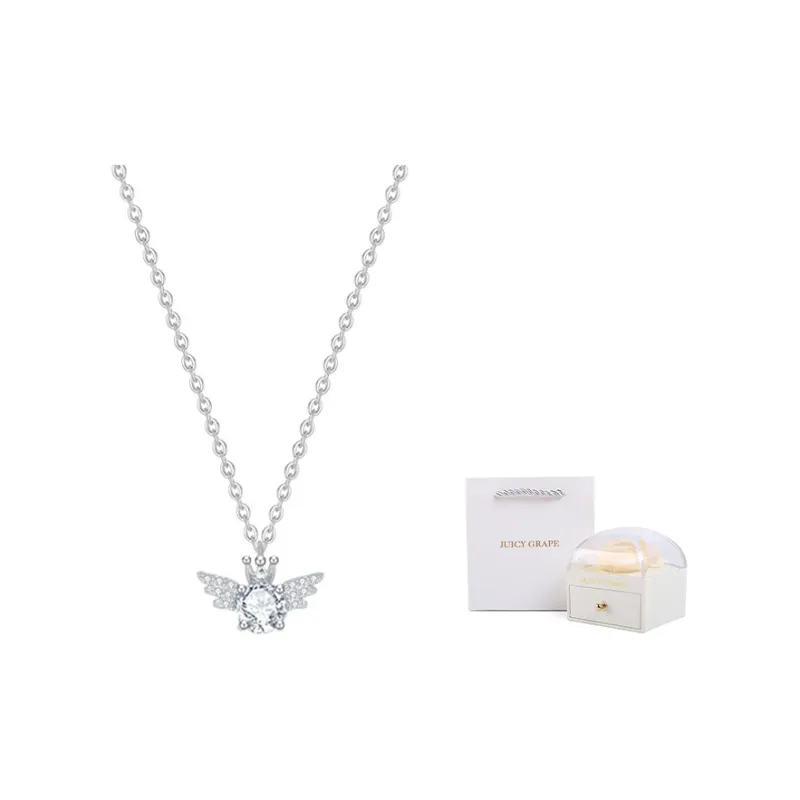 JUICY GRAPE S925 Silver Necklaces Women's-3