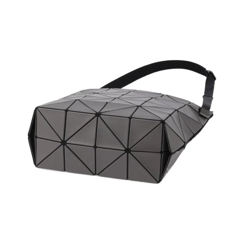 ISSEY MIYAKE Vinyl Chloride Resin Tote Bag, Shopping Bag, Handbag, Shoulder Bag Unisex Charcoal Gray-6