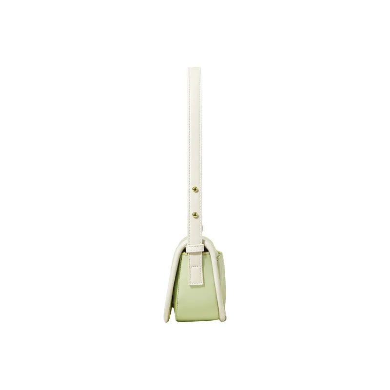 Miffy PU Saddle Bag, Crossbody Bag, Shoulder Bag Women's Green/White-3