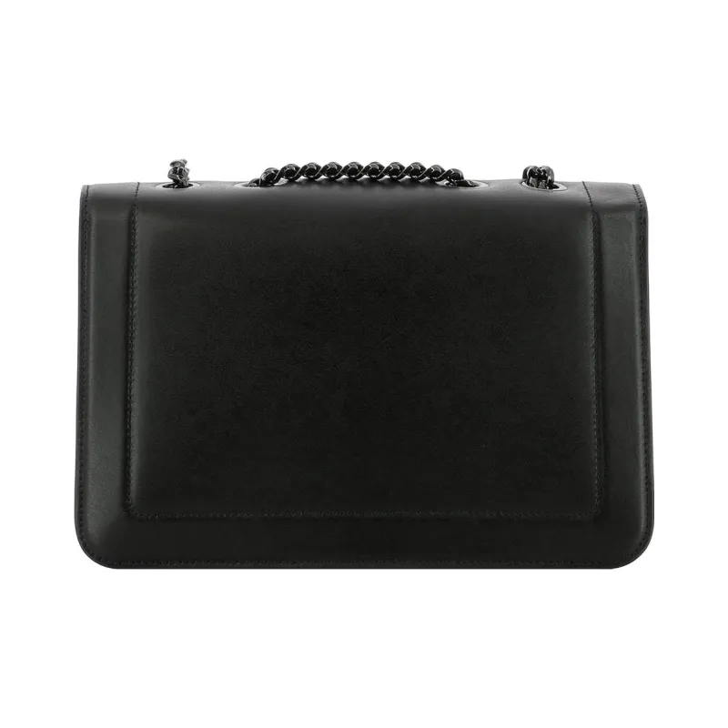 FERRAGAMO Viva Cow Leather Pillow Bag Crossbody Bag Shoulder Bag Women's Black-2