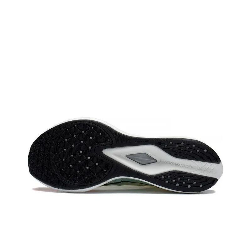 LiNing Red Hare 6 Pro Slip Resistant, Abrasion Resistant, Breathable Low Top Running Shoes Women's Green Blue Orange-4