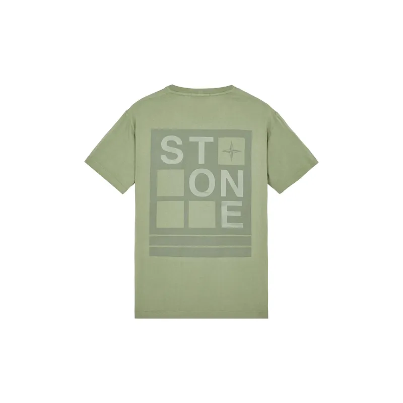STONE ISLAND Embroidered logo T shirt-1