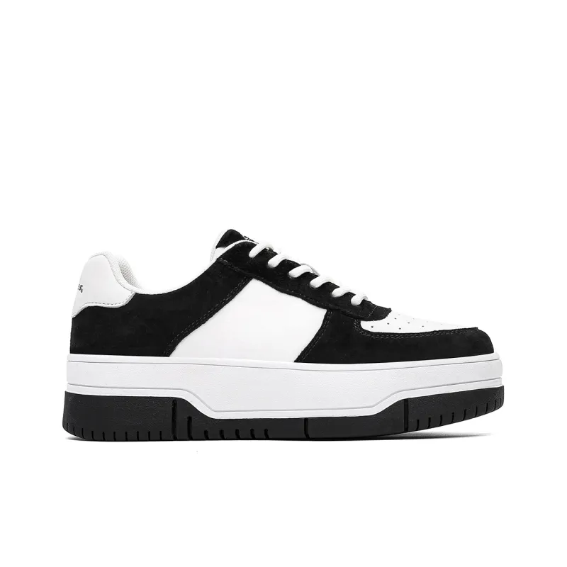 Dickies Low Top Skateboard Shoes Women's Black White-1