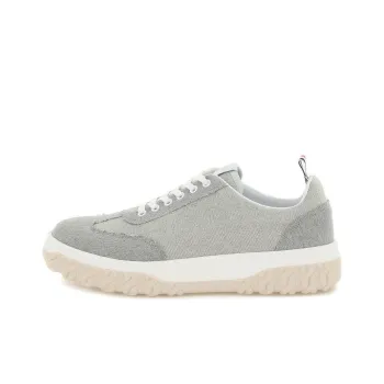 THOM BROWNE Lace Up Frayed Sneakers