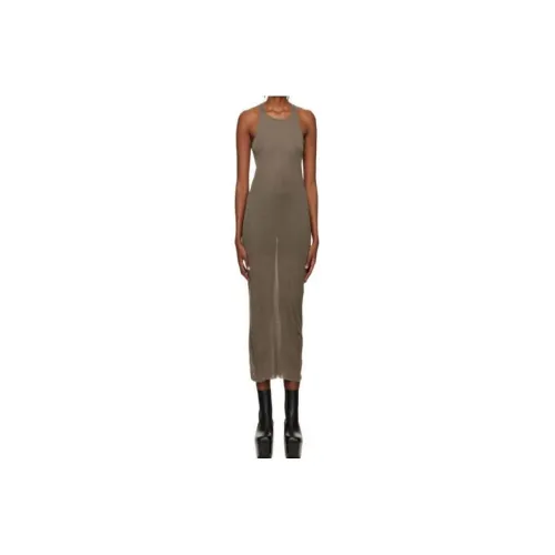 RICK OWENS Sleeveless Dresses Women's Light Brown