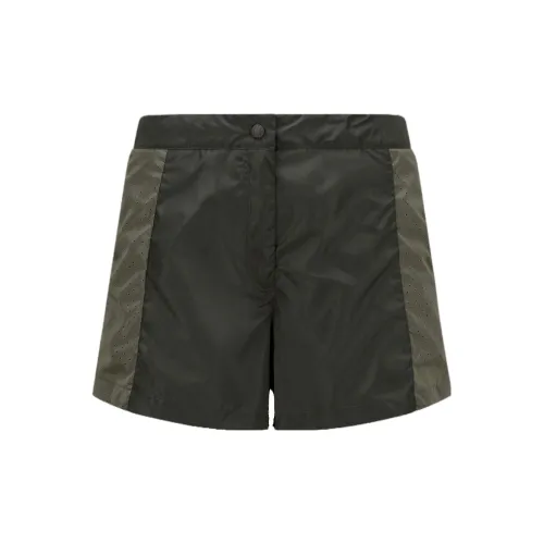 Moncler SS23 BORN TO PROTECT Series Casual Shorts Women's Dark Green