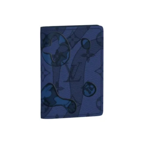 LOUIS VUITTON Pocket Organizer Abyss Blue