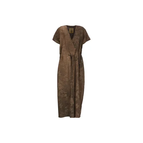 UMA WANG Short-Sleeved Dresses Women's Brown