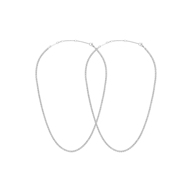 DW/DanielWellington Necklaces Unisex Starlight Silver-1