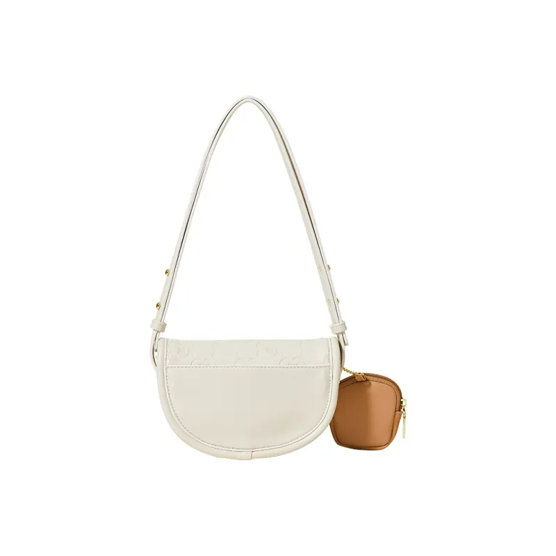 Miffy PU Saddle Bag, Crossbody Bag, Shoulder Bag Women's Green/White-8