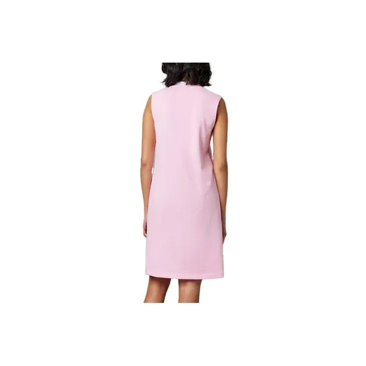 Adidas Originals SS23 Adicolor 70s Retro Series Sleeveless Dresses Women's Pink-2