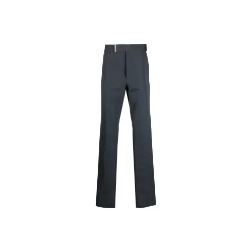 TOM FORD Casual Pants Men Gray Blue