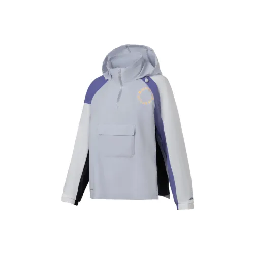 LINING Running Collection Trench Coats Women's Light Frost Blue