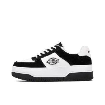 Dickies Low Top Skateboard Shoes Women's Black White