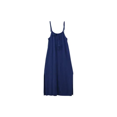 LE BEMIO Slip Dresses Women's Navy Blue