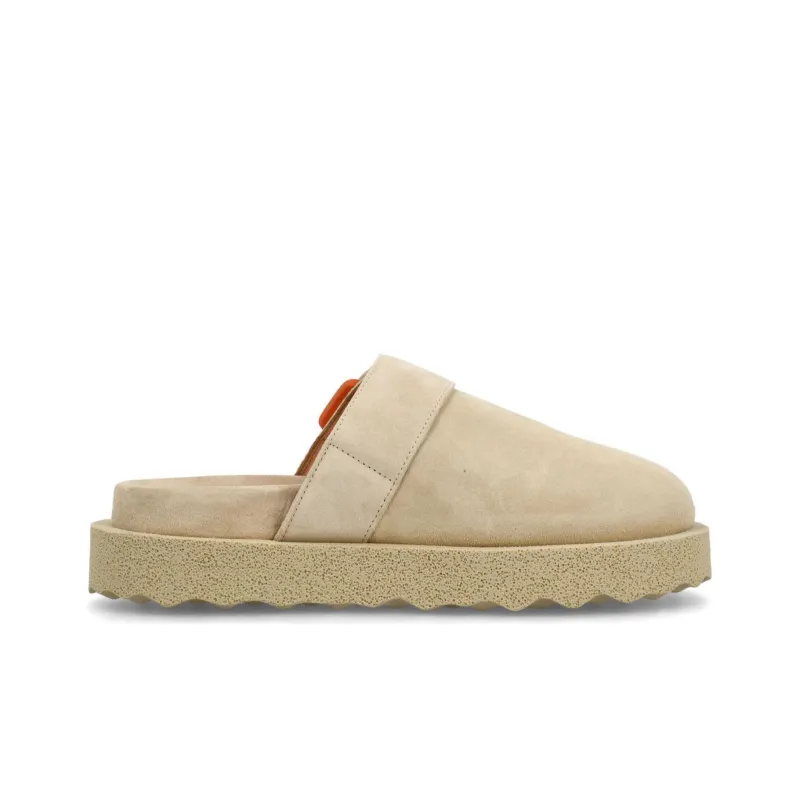 OFF WHITE Spongesole Clogs Beige Purple-1
