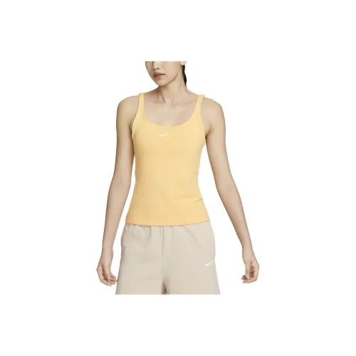 Nike Sportswear Essentials Series Tank Tops Women's Elegant Topaz Stone Color