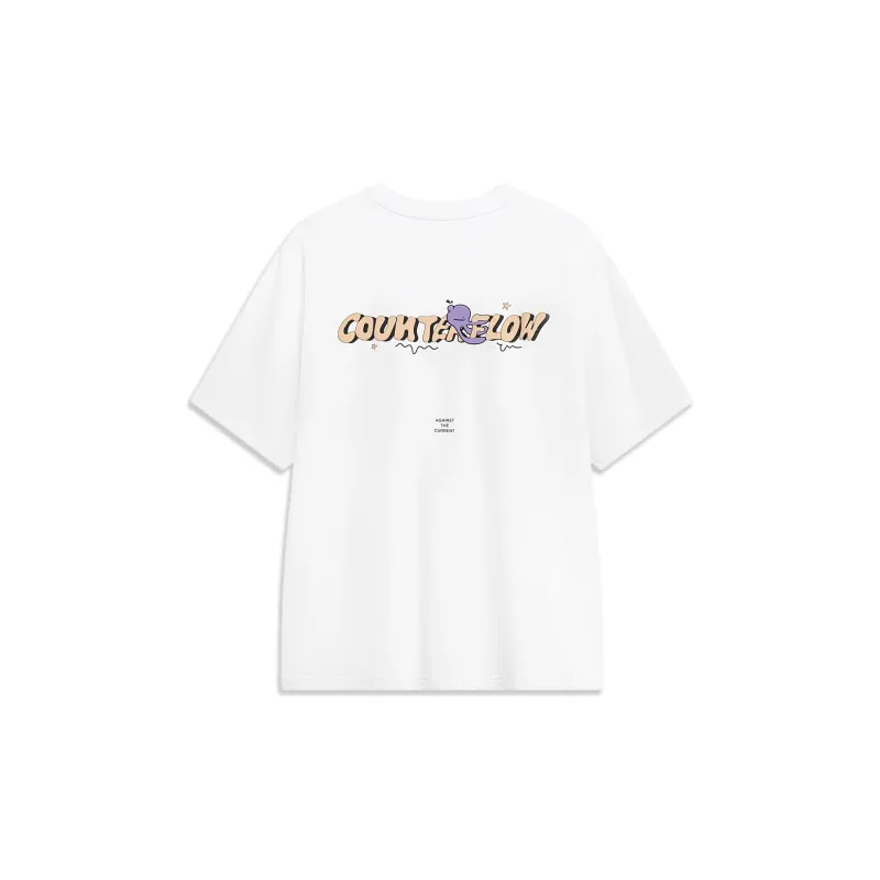 LINING T Shirts Unisex Standard White-1