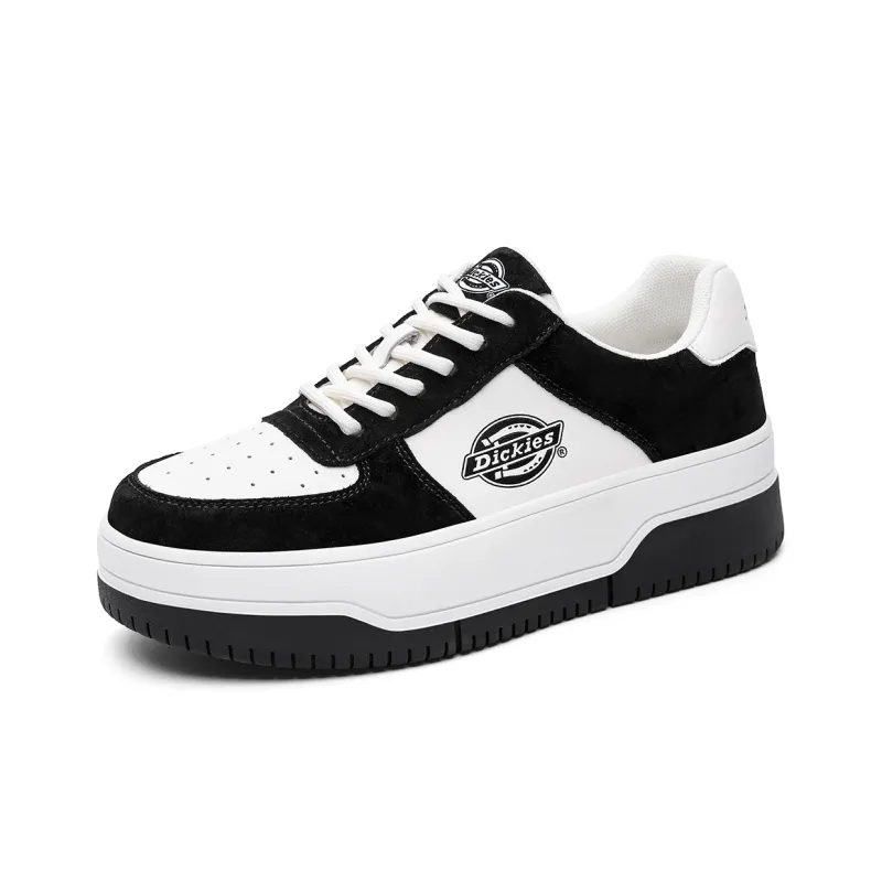 Dickies Low Top Skateboard Shoes Women's Black White-2