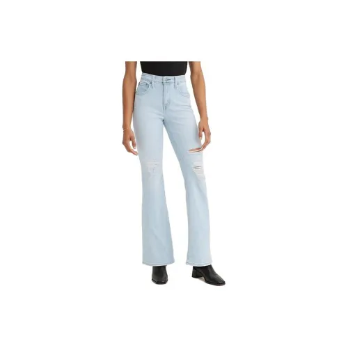 Levis Jeans Women's White/Blue