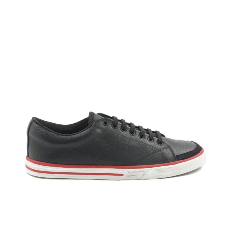 Balenciaga BB Leather Low 'Black'-1