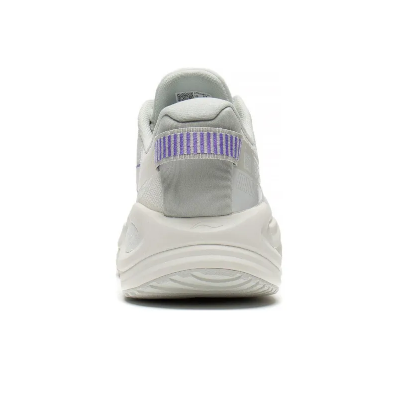 LiNing Furious Rider 6.0 Essential Anti Slip Wear Resistant Low Top Running Shoes Men's White-3