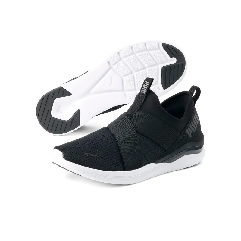PUMA Lqd Flash Anti-Slip Wear-Resistant Low-Top Casual Running Shoes Unisex Black-2