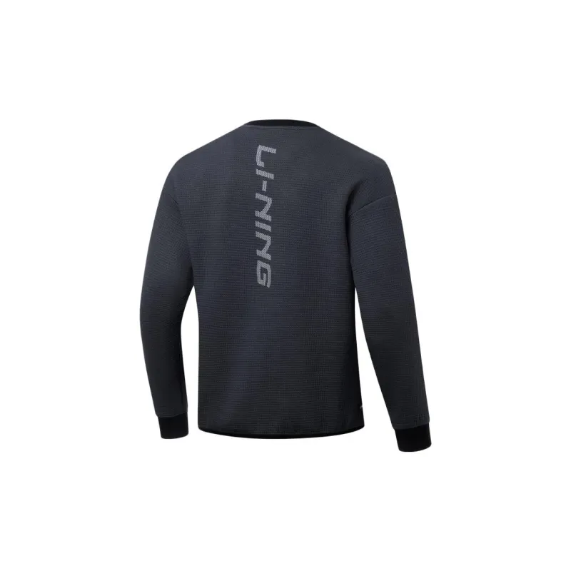 LiNing Professional Basketball Series Sweatshirt Men's Ebony Black-1
