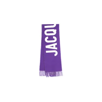 Jacquemus Knit Scarves Men Purple
