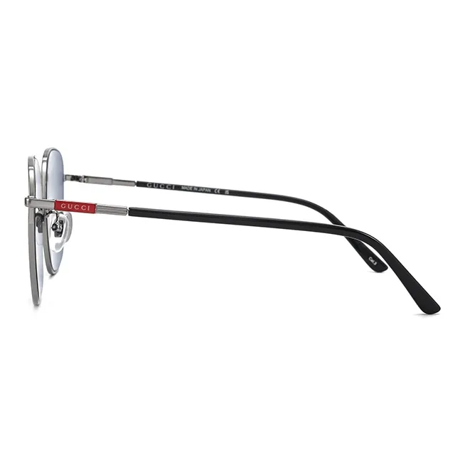 GUCCI Square Frame Metal Sunglasses-1